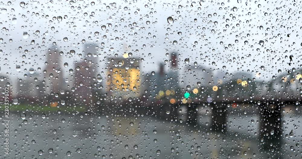 Portland Oregon rain.