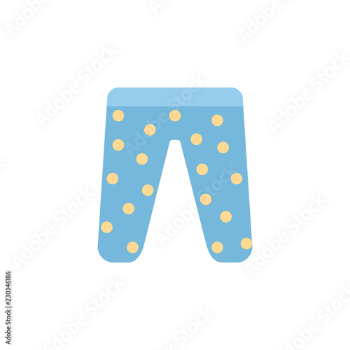 Pijama color icon. Element of color clothes icon for mobile concept and web apps. Detailed Pijama icon can be used for web and mobile