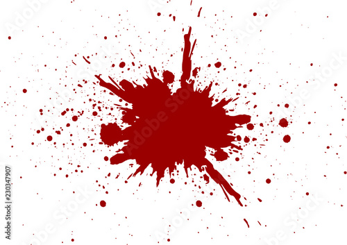 vector blood splatter isolated design. illustration vector design © mrspopman