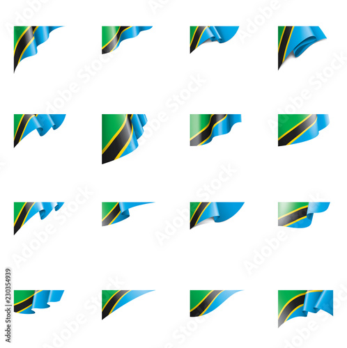Free Download Tanzania flag, vector illustration on a white background - GFXLoad
