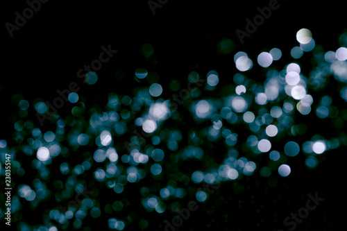 Bokeh background from water
