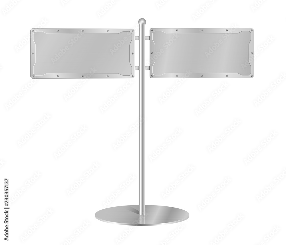 Obraz premium frame of metal on aluminium plate