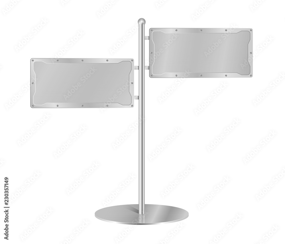 Obraz premium frame of metal on aluminium plate