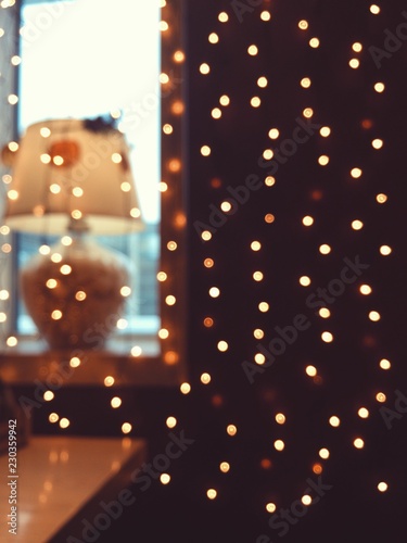 background lights blur