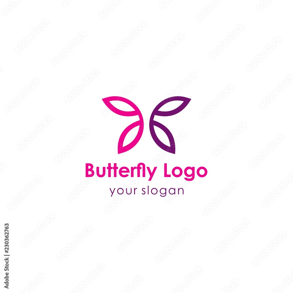 butterfly logo template butterfly logo template