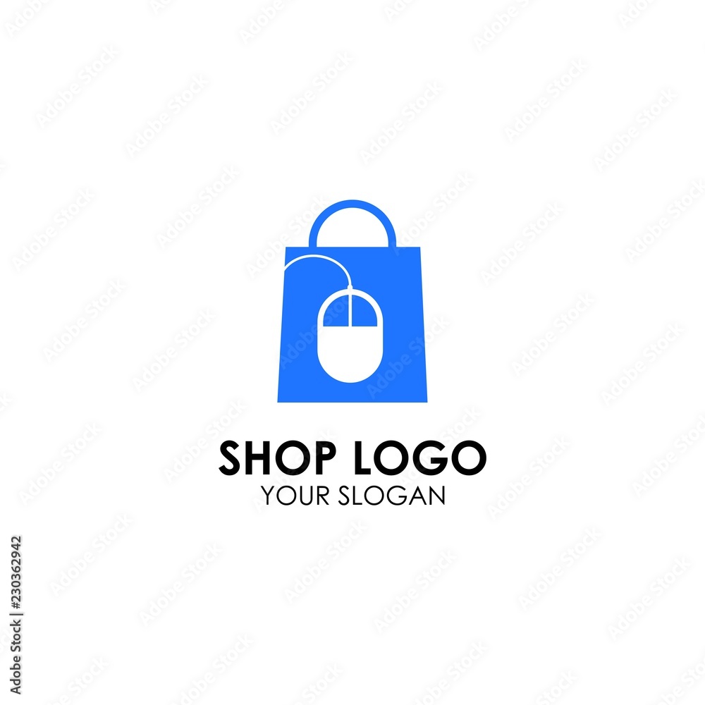 shop logo template