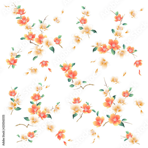 Wallpaper Mural 日本的な桜 Torontodigital.ca