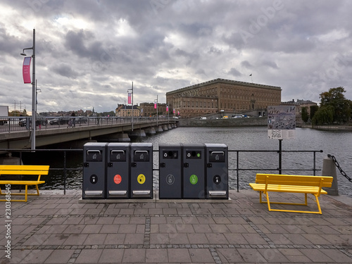 Photography Aesthetics in waste sorting - Stockholm, Sweden