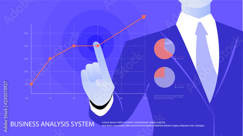 Vector Illustration_Business growth concept