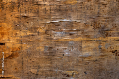 Dark wood texture background. Background of natural texture of old cracked dark wood for design. Wooden boards with a shield