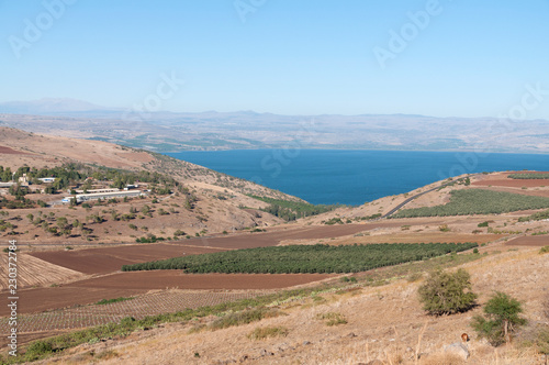 The Sea of Galilee and Beit Netofa Valley photo