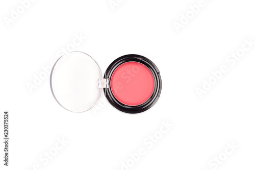 Pink blush isolated