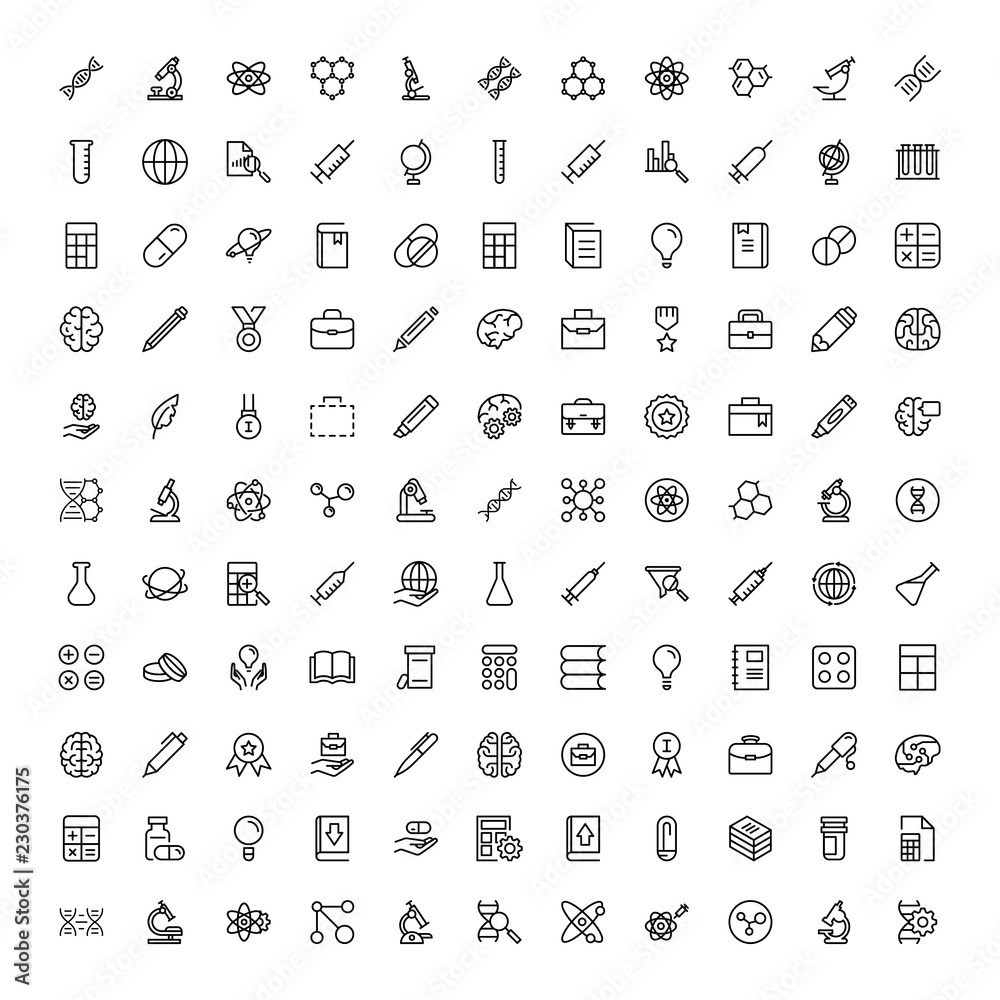 Flat icon set Flat icon set