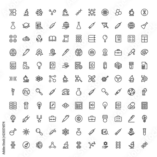 Flat icon set