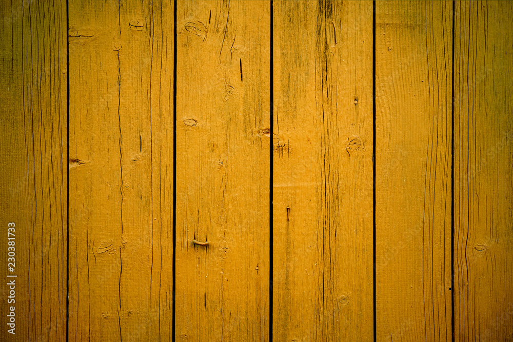 Fototapeta premium old cracked paint on wooden board, background