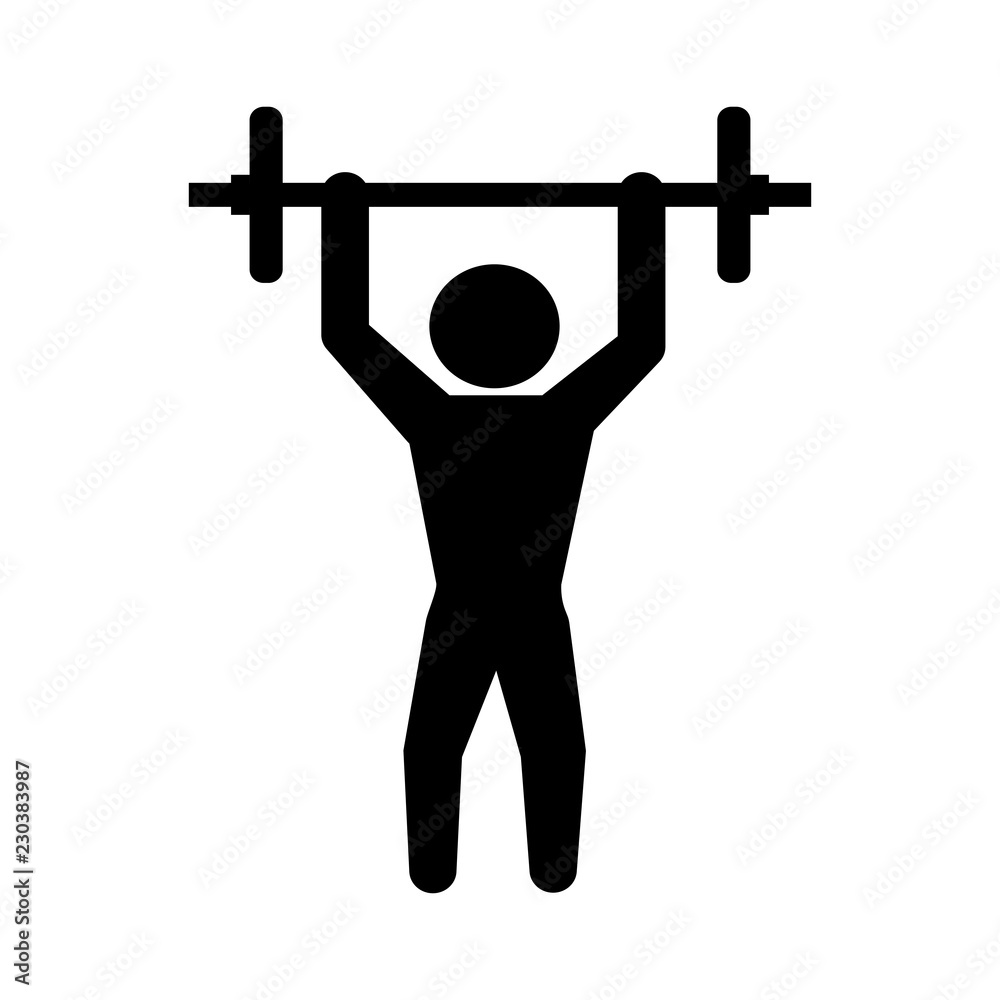 man silhouette weight lifting man silhouette weight lifting