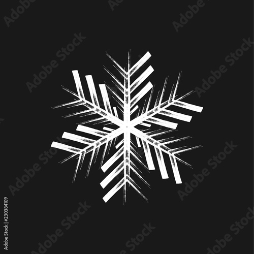 Chunky Marker Snowflake
