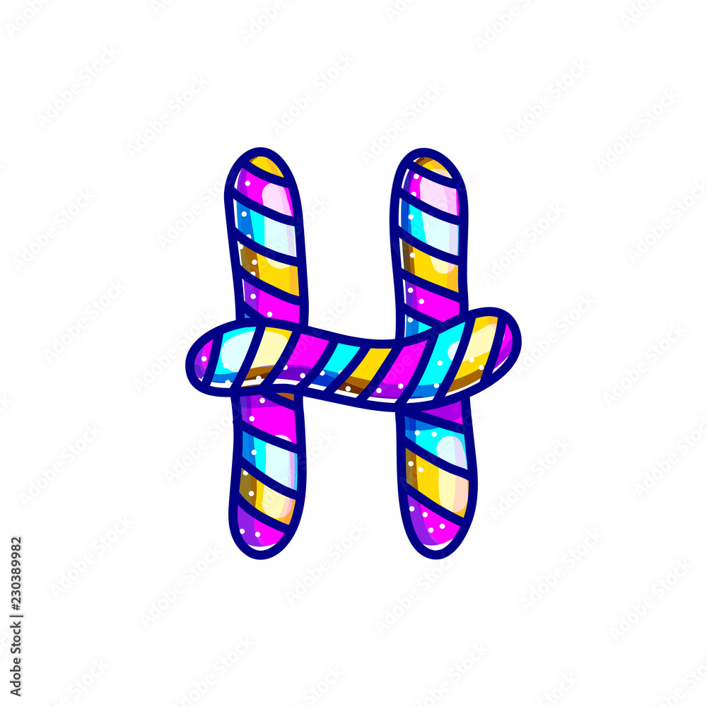 Carnival candy cane font Carnival candy cane font