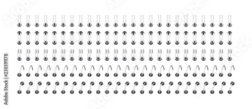 spiral for fastening sheets