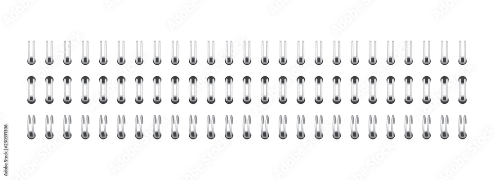 spiral for fastening sheets spiral for fastening sheets