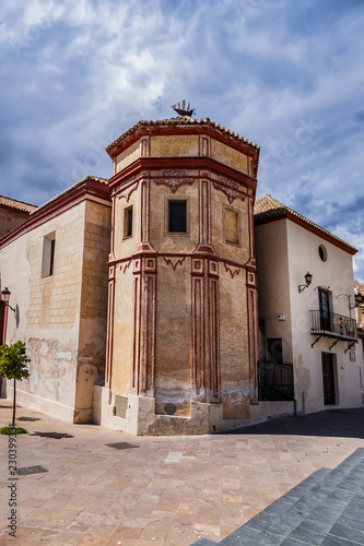 Church of Santo Domingo de Guzman de Malaga  popularly known as the Convent of Santo Domingo  is a temple dating from the fifteenth century. Malaga  Costa del Sol  Andalusia  Spain.