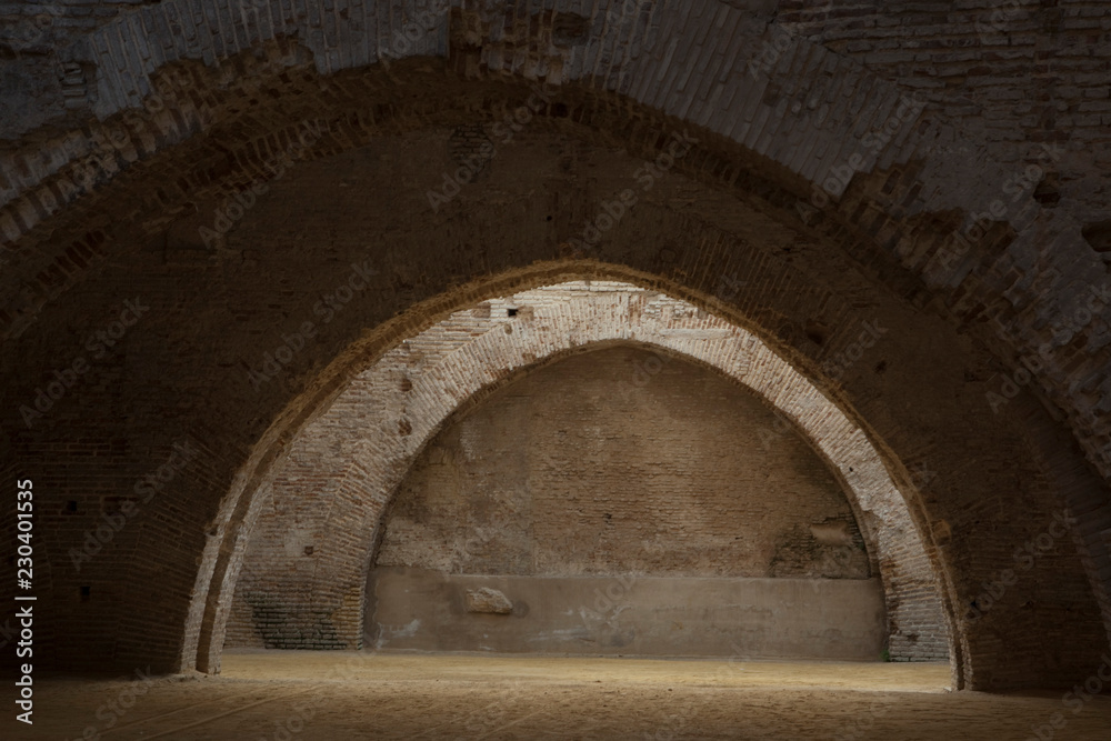 Obraz premium interior de las atarazanas de sevilla