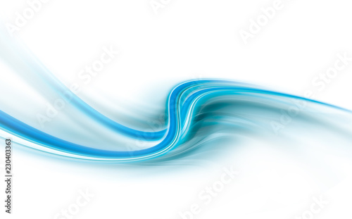 Modern futuristic background with abstract waves © Olga Altunina