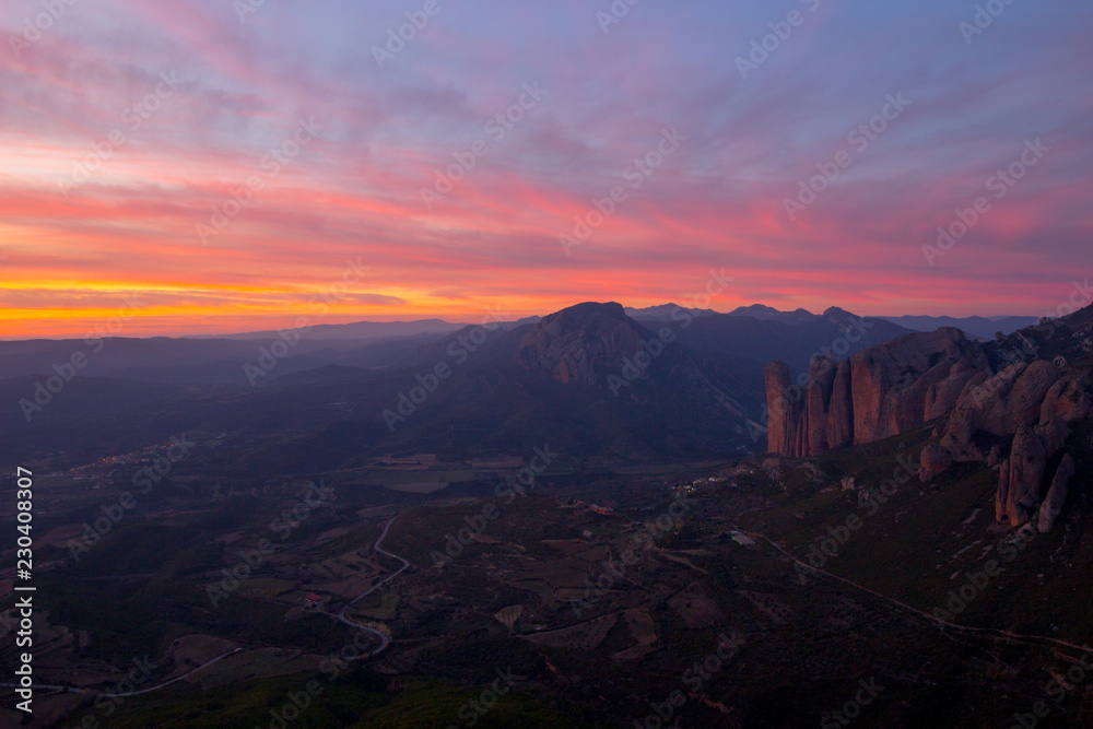 paisaje natural con cielo