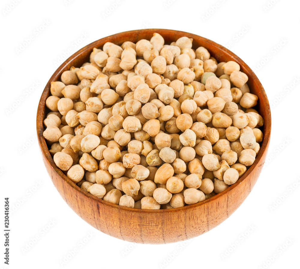 chikpeas isolated on white chikpeas isolated on white