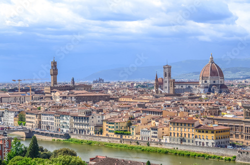 Panoramic view of Florence from Michelangelo Square © jurmar89