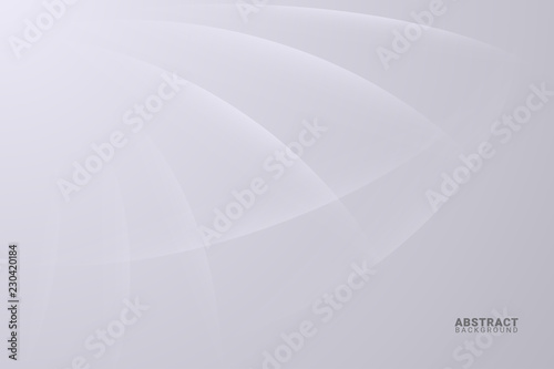 abstract white background with smooth lines.