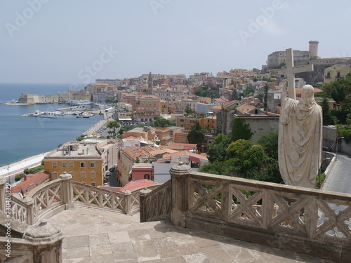 Gaeta - panorama dalla chiesa di San Francesco photo