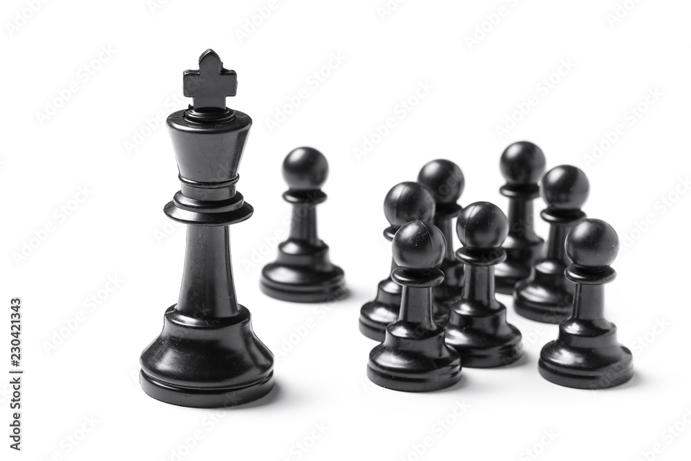 Chess isolated on white background Chess isolated on white background