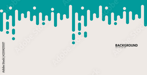 Abstract background with color rounded shapes. Vector illustration. Rounded Lines Halfton style. Element for design.