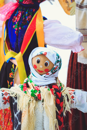 Doll for the holiday Maslenitsa in Belarus