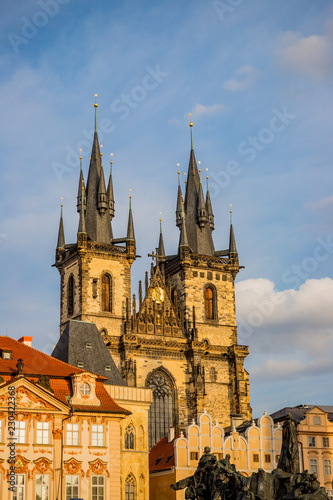 Église de Notre-Dame-de-Týn Place de la Vieille-Ville de Prague
