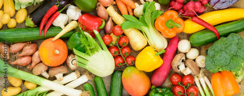 fresh vegetables from market