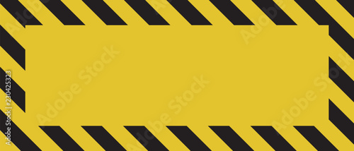 Warnschild Gelb Schwarz 
