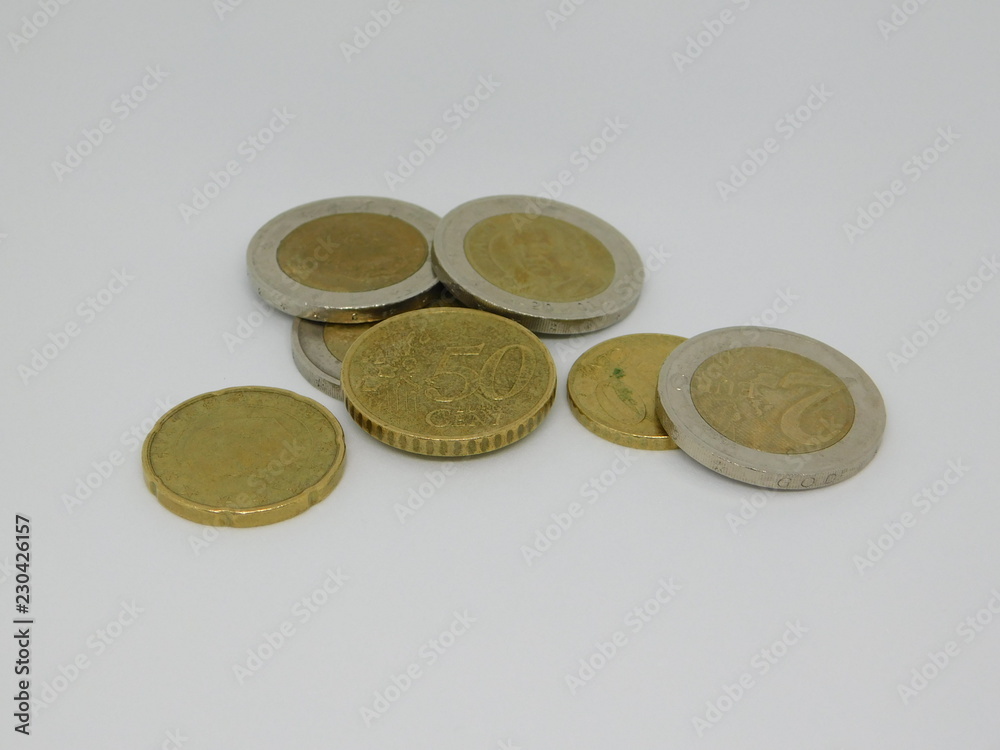 euro coins 