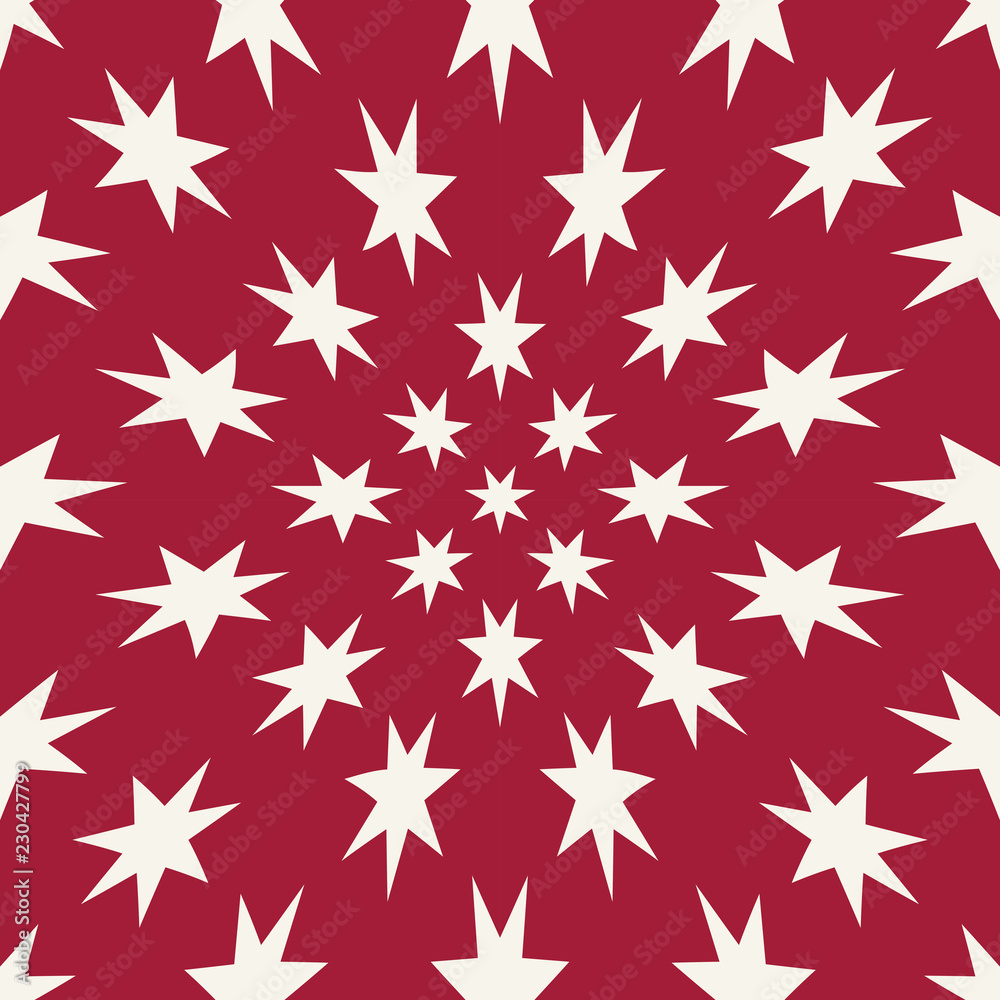 Seamless geometric star vector pattern. Retro design backdrop texture. Seamless geometric star vector pattern. Retro design backdrop texture.