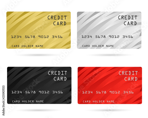 modern credit card, business VIP card, design for privilege member, member card.