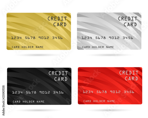 modern credit card, business VIP card, design for privilege member, member card.
