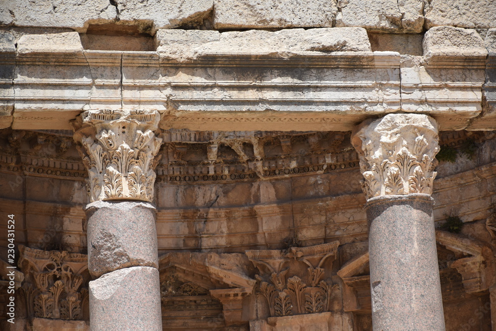 Cornithian Capital Detail, Baalbek, Lebanon