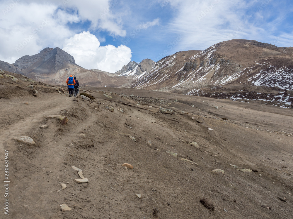 Fototapeta premium On our way to Ice Lake
