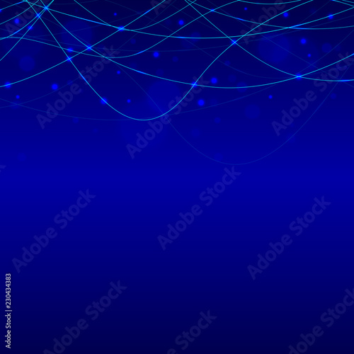 Abstract Vector Background Circuit Board Technology Pattern Concept Blue gredient Scifi futuristic Hi-tech digital Design Illustration. 