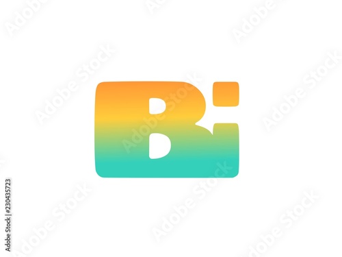 BI Initial Logo for your startup venture