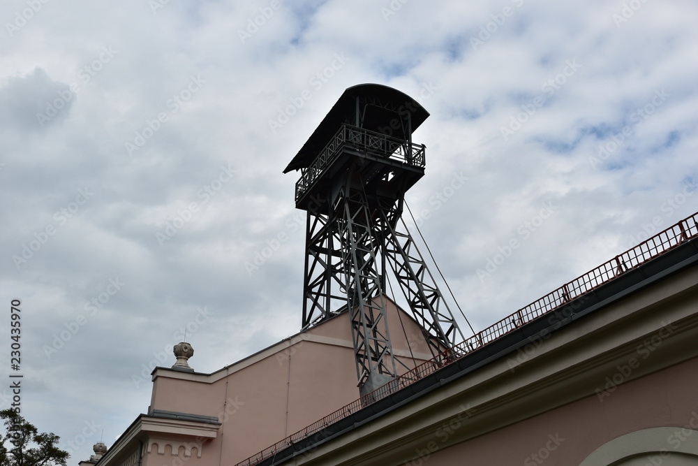 Szyb Regist w kopalni soli w Wieliczce Szyb Regist w kopalni soli w Wieliczce