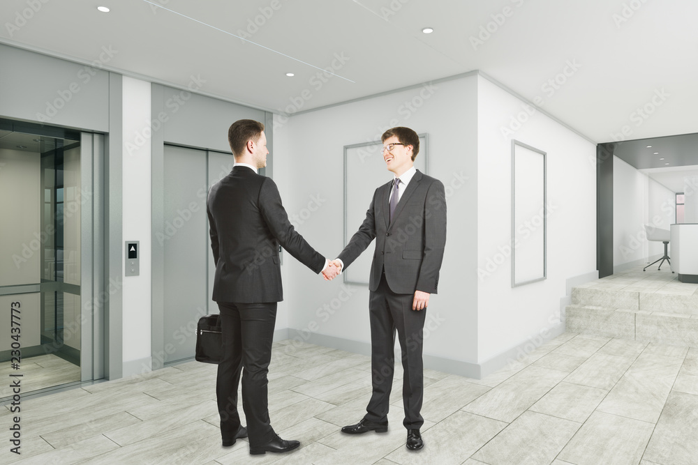 Businessmen shaking hands Businessmen shaking hands