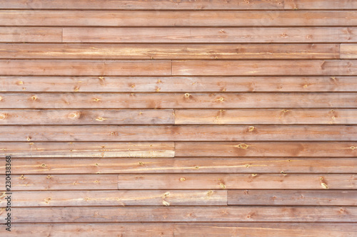 Horizontal wooden planks as texture, background