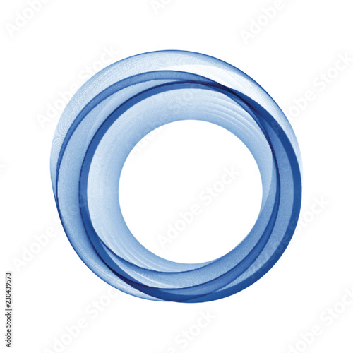 Abstract background with blue circles. vector eps 10. layout for advertising
